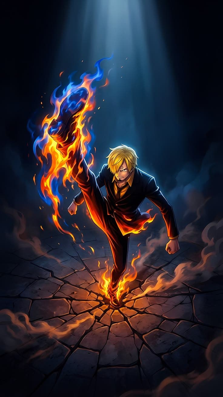 Sanji One Piece - Free HD Anime Wallpaper | Noqis16K