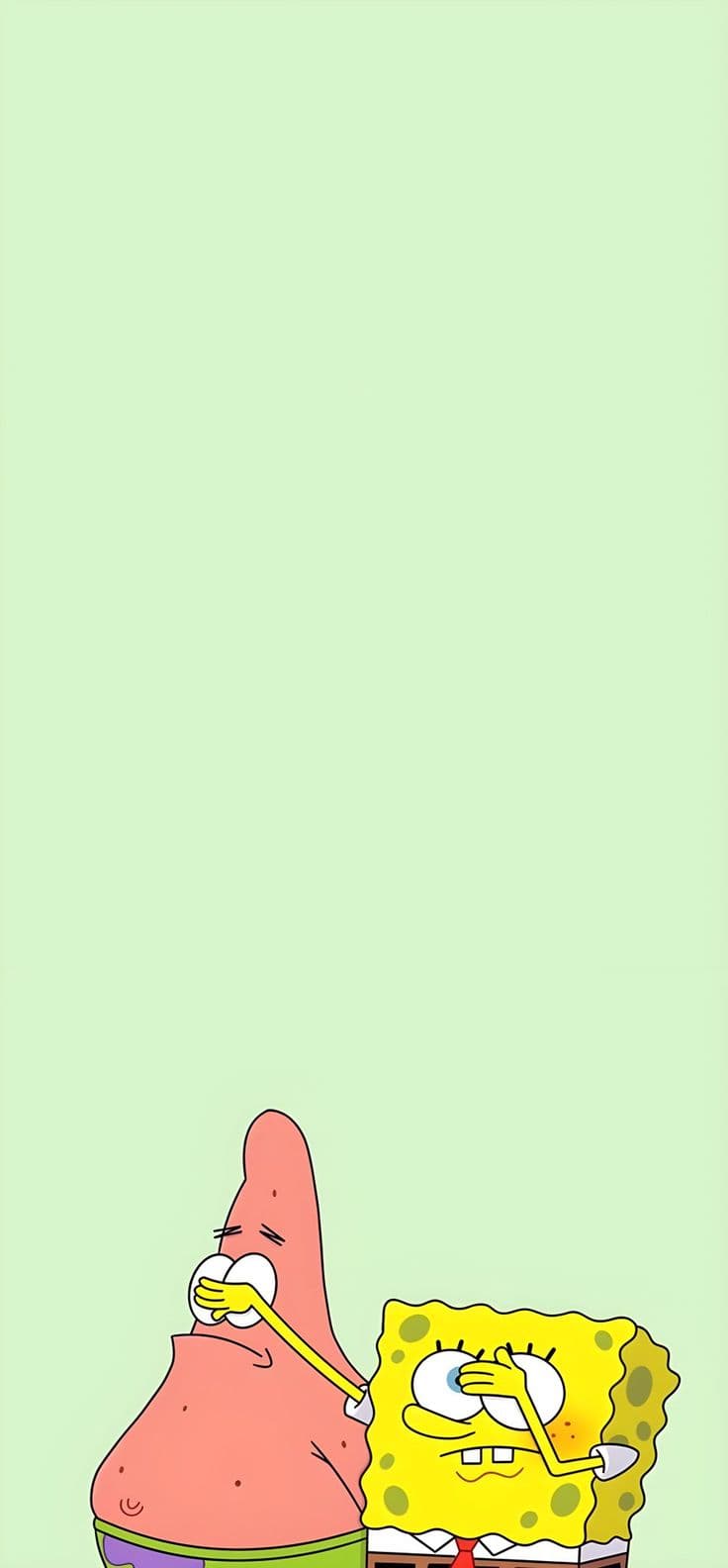 SpongeBob and Patrick Funny Wallpaper – Cartoon Reaction 4K - Free HD Cartoons Wallpaper | Noqis16K