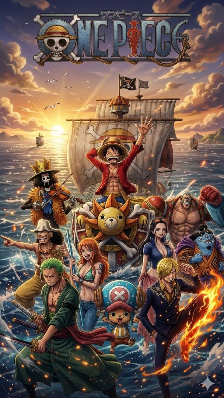 One Piece Crew - Free HD Wallpaper